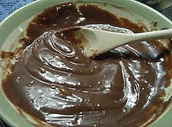 Chocolate butter icing