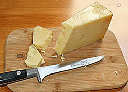 Mature cheddar cheese